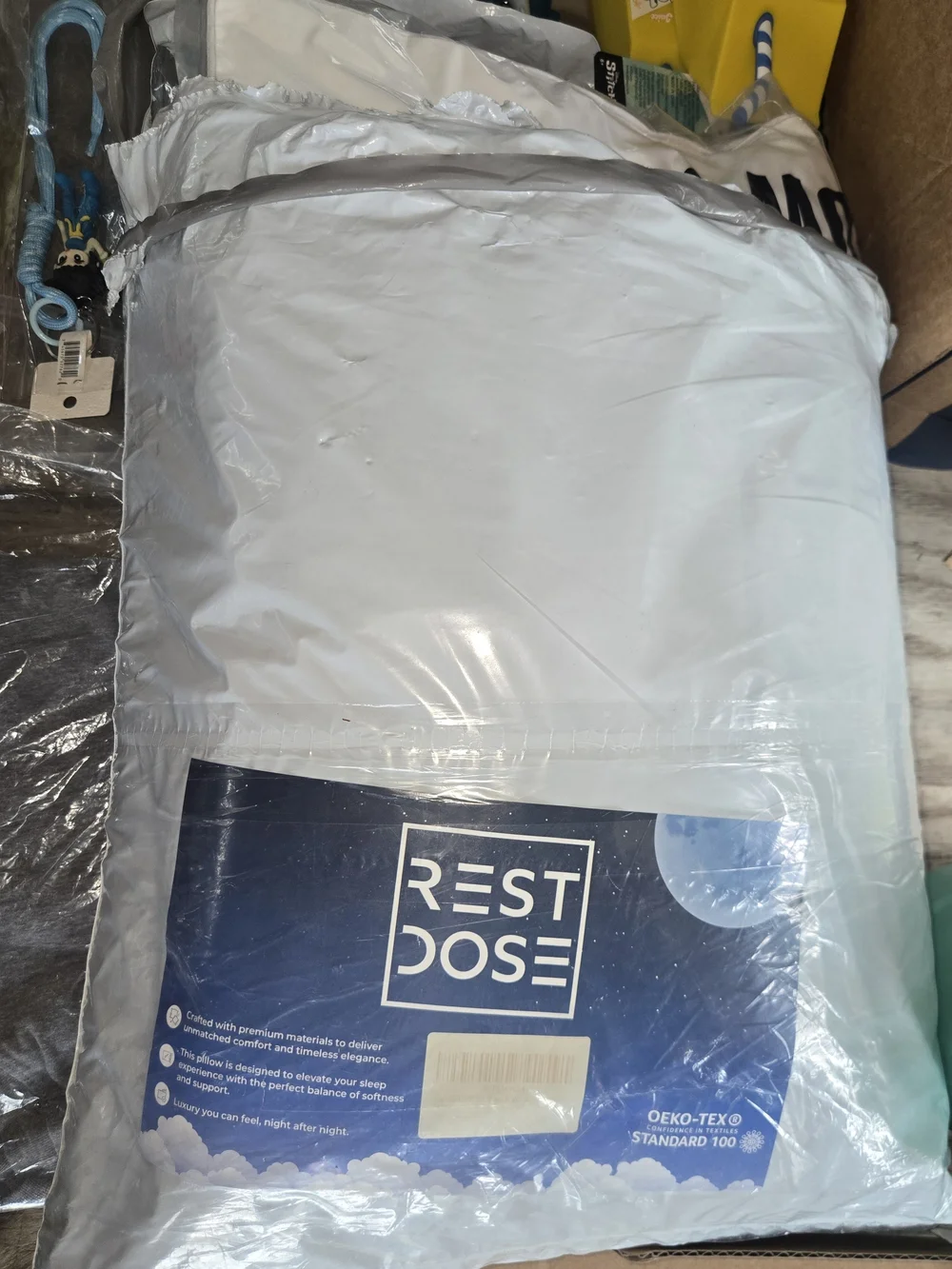 White Home Bedding Pillow - White Get 2 Pillows In the package